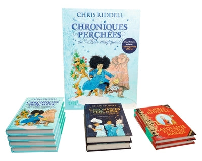 Colis chevalet + 8 ex. Chris Riddell Milan 2023