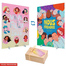 Colis Préados 9 ex + chevalet