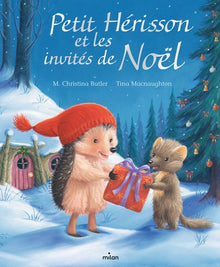 Petit hérisson et les invités de Noël