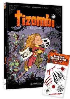 Tizombi - tome 05 + tatouages - édition limitée: Planète Zombie