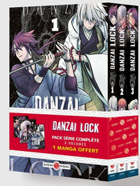 Danzai Lock - Pack promo vol. 01 à 03 - 1 Volume offert