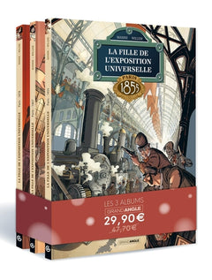 La Fille de l'exposition universelle - pack promo vol. 01 à 03
