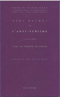L'anti sublime