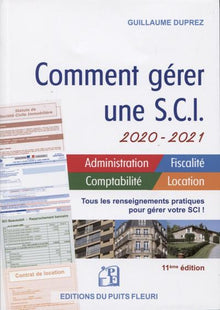 Comment gérer une SCI 2020/2021