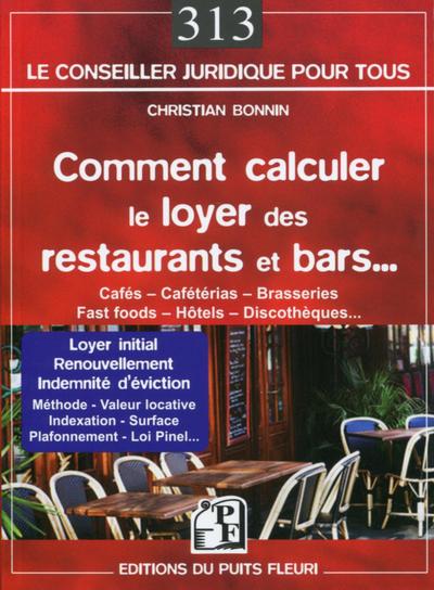 Comment calculer le loyer des restaurants et bars