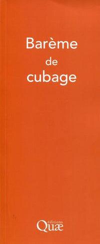 Barème de cubage