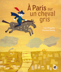 À Paris sur un cheval gris