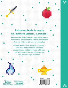 Stickers Pixel Art Disney