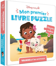 Mon Premier livre puzzle - Vaiana et les animaux