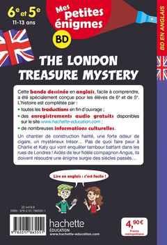 The London Treasure Mystery - Mes petites énigmes 6e/5e - Cahier de vacances 2022