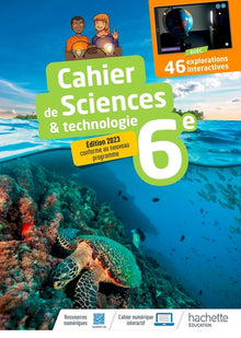 Cahier Sciences & technologie 6e