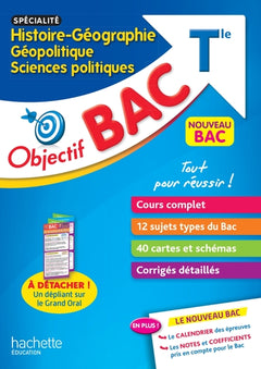 Objectif Bac - Spécialité Histoire-Géographie, Géopolitique, Sc. Politiques Term