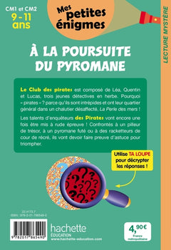 A la poursuite du pyromane - Mes petites énigmes CM1 et CM2 - Cahier de vacances 2022