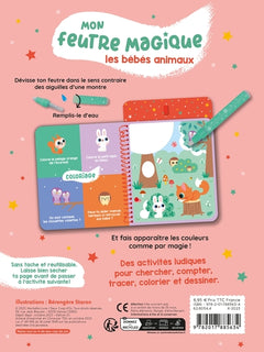 Mon feutre magique bébés animaux