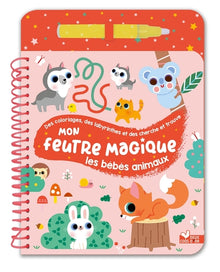 Mon feutre magique bébés animaux