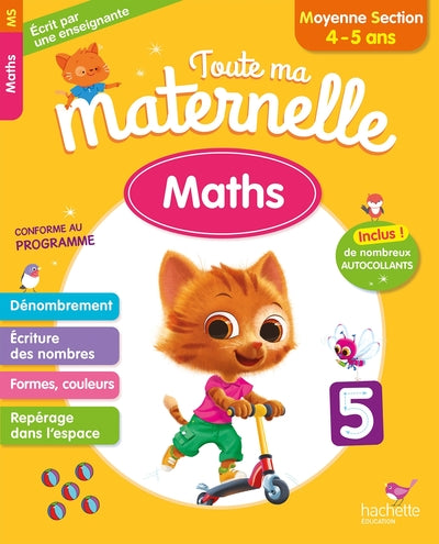 Toute ma maternelle - Maths Moyenne Section
