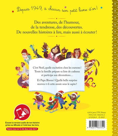 Papa bisous fête Noël