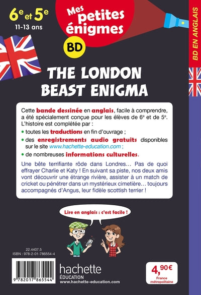 The London Beast Enigma - Mes petites énigmes 6e/5e - Cahier de vacances 2022