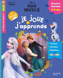 La reine des neiges 2 - Je joue et j'apprends - Moyenne Section