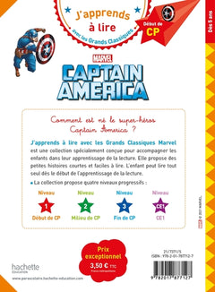 Disney - Marvel - Captain America, CP Niveau 1