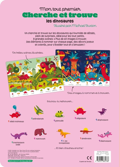 Mon tout premier cherche et trouve les dinosaures