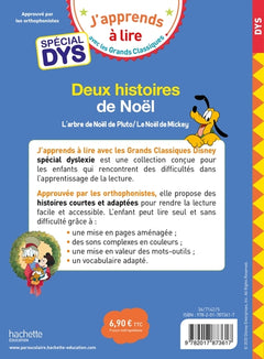 Disney - Le Noël de Mickey / Le Noël de Pluto - Spécial DYS (dyslexie)