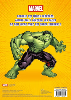 MARVEL - Mes Coloriages avec stickers