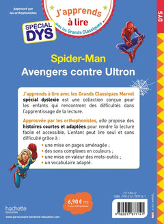 Disney - Marvel - Spider-Man / Avengers contre Ultron - Spécial DYS  (dyslexie)