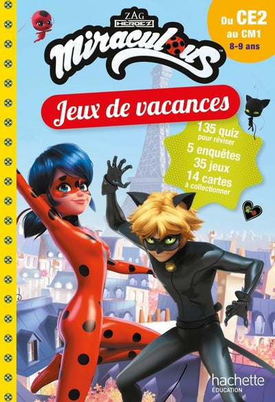 Miraculous - Jeux de vacances 2024 - Du CE2 au CM1