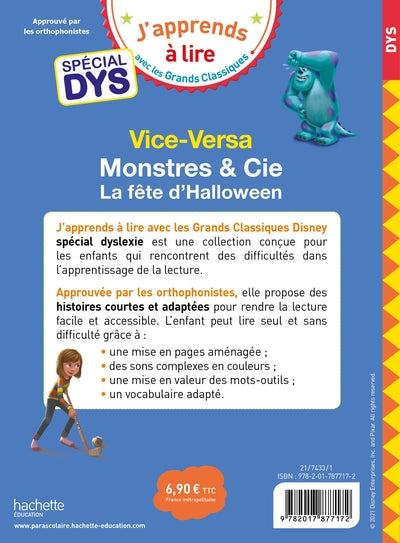 Disney - Vice-Versa / Monstres et cie, la fête d'Halloween - Spécial DYS