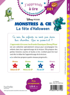 Disney - Monstres et cie - La fête d'halloween,  CE1