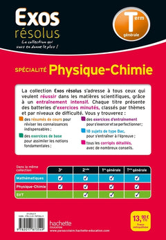 Exos Résolus Spécialité Physique Chimie Terminale
