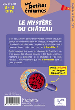 Le Mystère du château CE2 et CM1 - Cahier de vacances 2022
