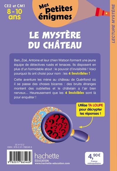 Le Mystère du château CE2 et CM1 - Cahier de vacances 2022