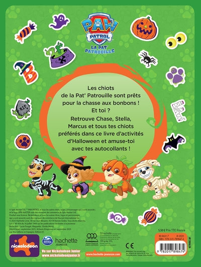 La Pat' Patrouille - Mon livre d'Halloween