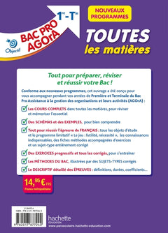Objectif BAC PRO AGORA (1re et Term) - Toutes les matières Bac 2024