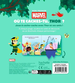 MARVEL - Où te caches-tu, Thor ? - Avec des volets à soulever
