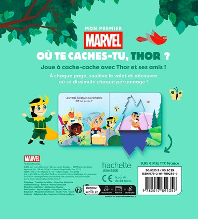 MARVEL - Où te caches-tu, Thor ? - Avec des volets à soulever