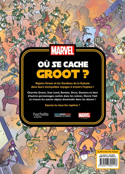 MARVEL - Où se cache Groot ? - Cherche et trouve