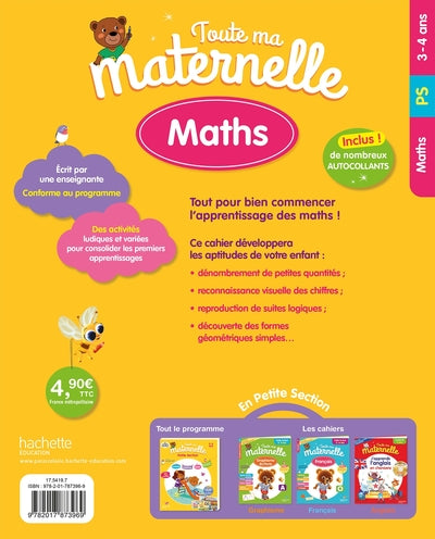 Toute ma maternelle - Maths Petite Section