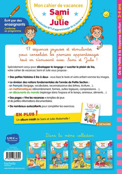 Sami et Julie - Cahier de vacances 2024