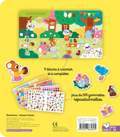 Gommettes et coloriages Joyeuses Pâques !