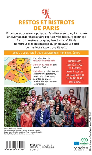 Guide du Routard restos et bistrots de Paris 2024/25