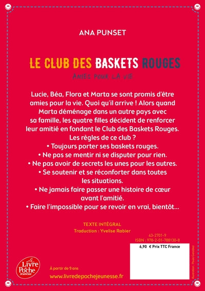 Le club des baskets rouges - Tome 1: Amies pour la vie