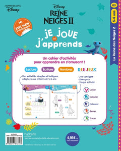 La Reine des Neiges 2 - Je joue et j'apprends - Grande Section (5-6 ans)