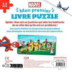 Spider-Man - Mon premier livre puzzle - La journée d'un super-héros