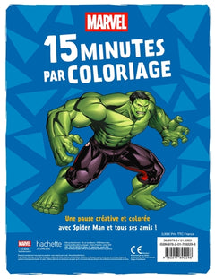 MARVEL - 15 minutes par coloriage (3+)
