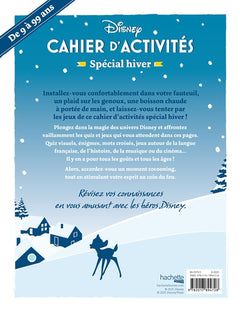 Cahier d'activités spécial hiver Disney