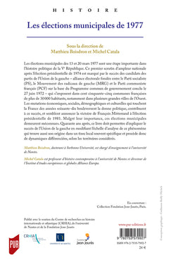 Les élections municipales de 1977