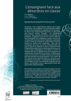 L'enseignant face aux désordres en classe